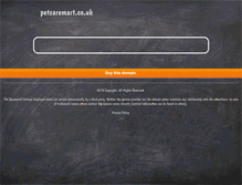 Tablet Screenshot of petcaremart.co.uk